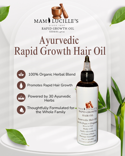 Ayurvedic Rapid Growth Hair Oil